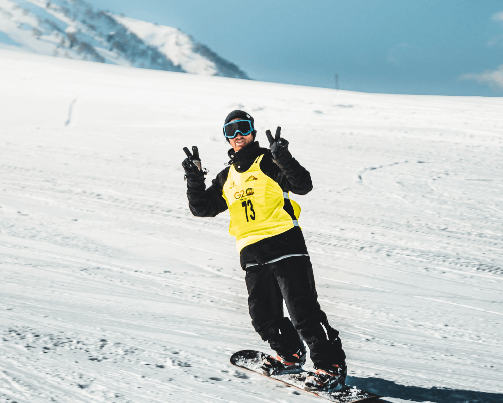 Snowboarding experience